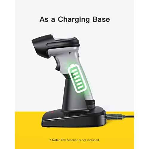 Inateck Barcode Scanner Charging Base, Easy to Use, Suitable for BCST-60, BCST-70, BCST-73, P6 and P7, Scanner Not Included