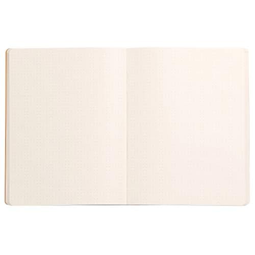Rhodia Rhodiarama SoftCover Notebook - 80 Dots Sheets - 9 3/4 x 7 1/2 - Anise Cover (117556C)