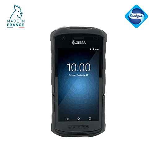 Mobilis Rugged Case for Zebra TC21 TC26, Military Grade Shockproof Protective Cover for TC21/TC26 Mobile Touch Computer, Handheld Barcode Scanner Shell, Made with Recycled Materials, Black
