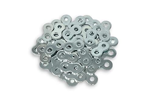 Heavy Duty 12-Gauge Table Top Fastener Clips – 30 Pack with #6 Screws, Balsam Point Workshop