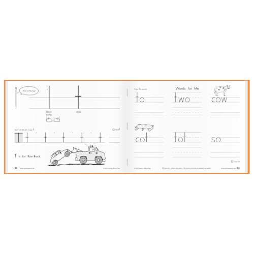 Learning Without Tears Kindergarten Letters & Numbers Workbook - Student Edition