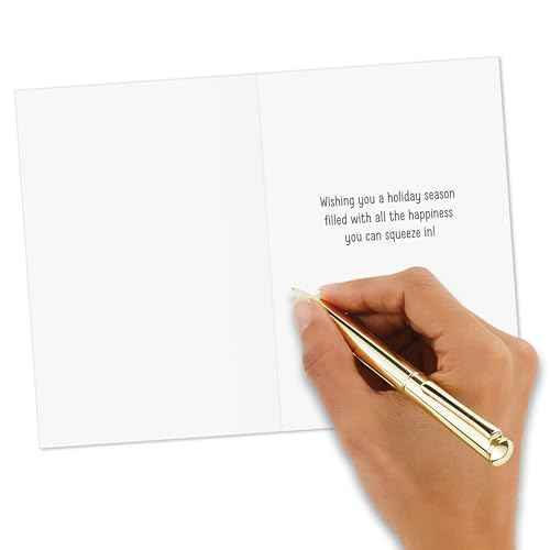 Hallmark Peanuts Christmas Cards (6 Cards with Envelopes) Snoopy and Woodstock