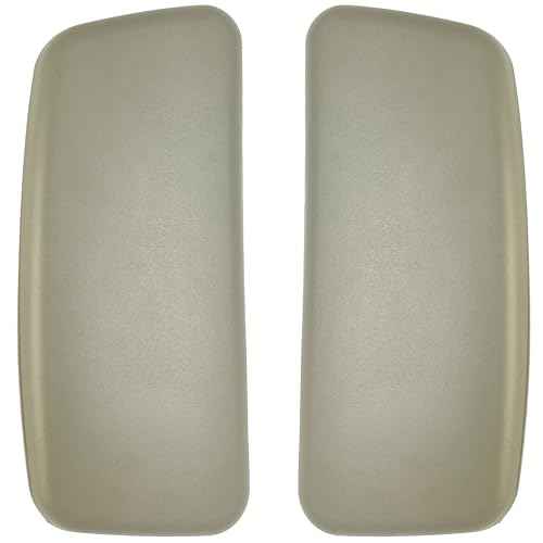 Chair Armrest Replacement, Arm Pad Caps Replacement for Haworth Zody Office Chair 1 Pair (Grey)