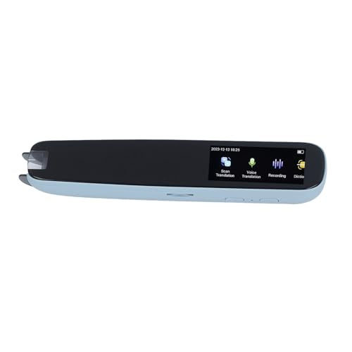 Hilitand Portable Smart Scan Reader Pen Edition Massive English Word International Multifunctional Voice Translator Pen for Homework Reading (Blue), Hilitandmez7r9gyuo-12