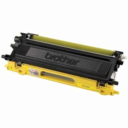 Brother TN-110Y DCP-9040 9042 9045 HL-4040 4050 4070 MFC-9440 9450 9840 Toner -Cartridge (Yellow) in Retail Packaging