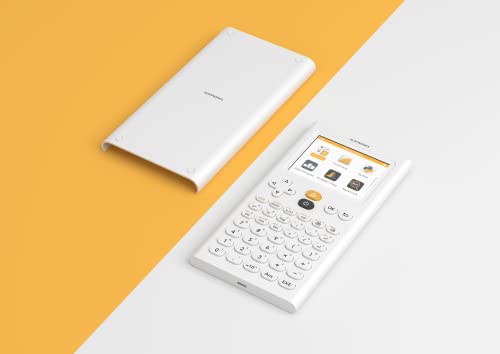 NumWorks Small Graphing Calculator - High-Resolution Color Screen, Multi-Language, Rechargeable Battery