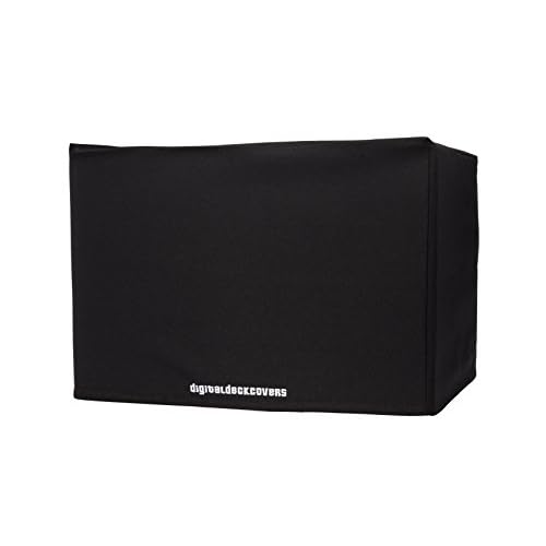DigitalDeckCovers Printer Dust Cover Compatible with Epson Workforce ET-3750 / ET-4750 / ET-4760 /Expression ET-2750 & ET-2760 /EcoTank ET-3760 / ET-4760 / ET-4850 [Antistatic, Water Resistant, Black]