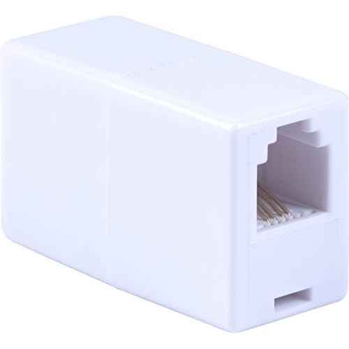Power Gear in-Line Coupler, Ideal for Telephones, Answering Machines, Modems, Fax Machines, Caller ID Display, White, 76190