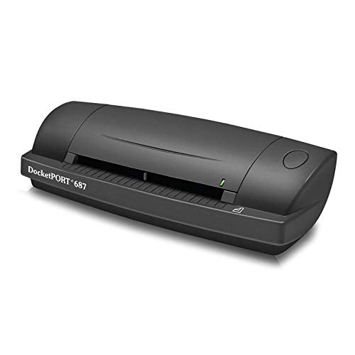 DocketPORT 687 Duplex Card Scanner (DP687) with DocketSCAN Business Card