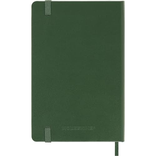 Moleskine Classic 12 Month 2026 Weekly Planner, Hard Cover, Pocket (3.5" x 5.5"), Myrtle Green, 144 pages
