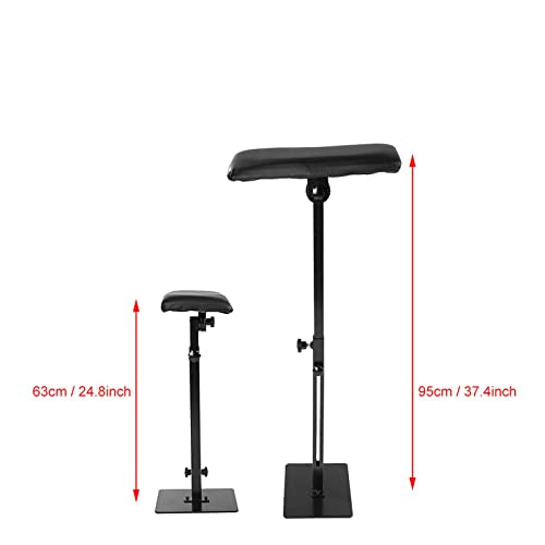 Square Arm Rest Stand Armrest Professional Heavy Duty Metal Adjustable Height Foldable for Studio Supplies 180¡Æ Tilt