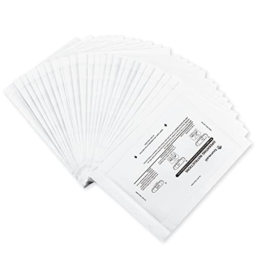 Bonsaii 24 Pack Paper Shredder Lubricant Sheets 8.4 x 5.9 Inch - Easy to Use
