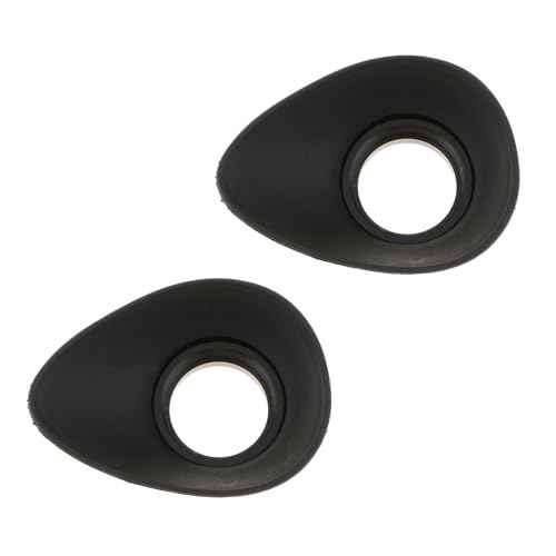 Foldable Eyepiece Covers Rubber Eye Cups For Microscope Long Lasting Use