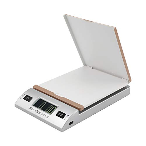 ACTECK A-CK65GS 65LB Gold Digital Shipping Scale 0.1OZ Accuracy Postal Mail