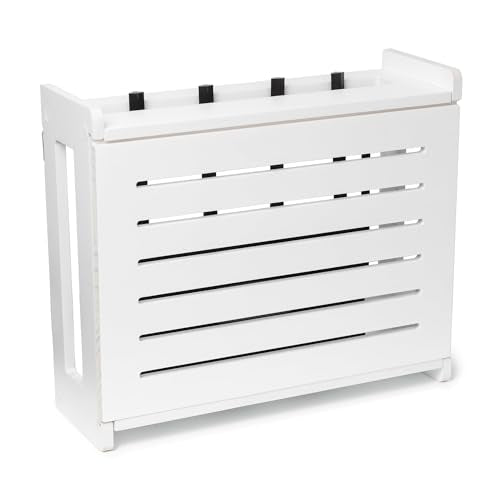 WiFi Router Storage Cabinet Box Hider Shelf Cover