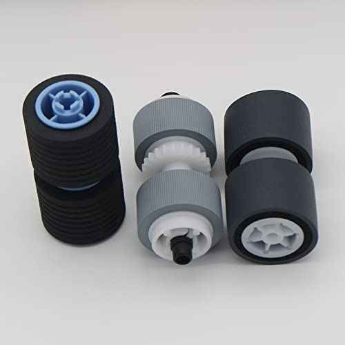 Intendvision Replacement Scanner Roller Kit Compatible with for DR-G1100 DR-G1130 DR-G2090 DR-G2110 DR-G2140 8262B001AA, Brake Roller and Pick Roller Set