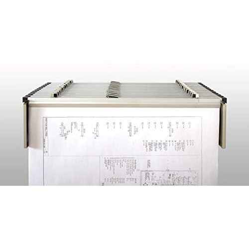 Brookside Design DLWC Vertical Blueprint Storage Drop Lift Wall Rack