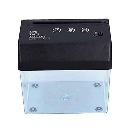 Electric Paper Shredder, Wear Highly Small Paper Shredder Paper Shredder for Office for Kids for Family