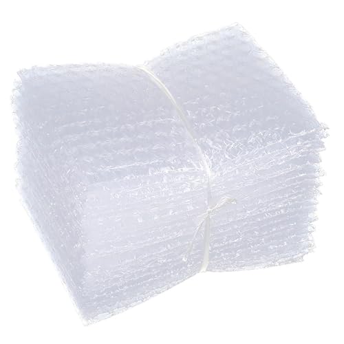 100 Pack Bubble Cushion Wrap Bags 4x6 Inch Clear Protective Shipping Pouches