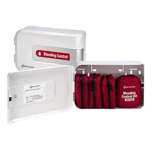 First Aid Only 91143: Bleeding Control Cabinet - Deluxe Pro