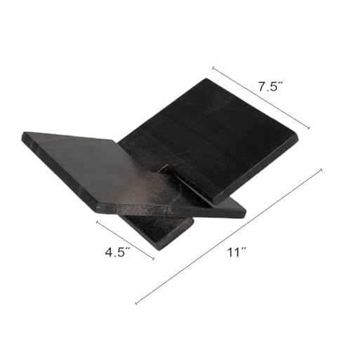 Bloomingville Decorative Marble Book Holder, Ebony