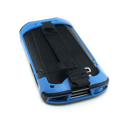 IYOUBOL Protective Cover Bumper Case Rugged Boot with Hand Strap for Zebra TC51 TC510K TC52 TC56 TC57 (Blue)