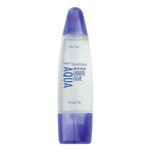Tombow PT-WTC-10P Liquid Aqua Glue Extra Strong with Two Tips - Pack of 10