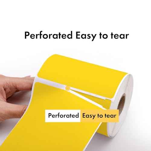 HOUSELABELS Compatible DYMO 30256 Yellow Shipping Labels (2-5/16" x 4"), Strong Permanent Adhesive, Compatible with DYMO LW 450, 4XL, Rollo & Zebra Desktop Printers, 6 Rolls /1800 Labels