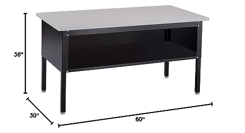 Safco E-Z Sort Mail Organizer Sorting Table, Office and Classroom Commercial Grade, Base Only, Black