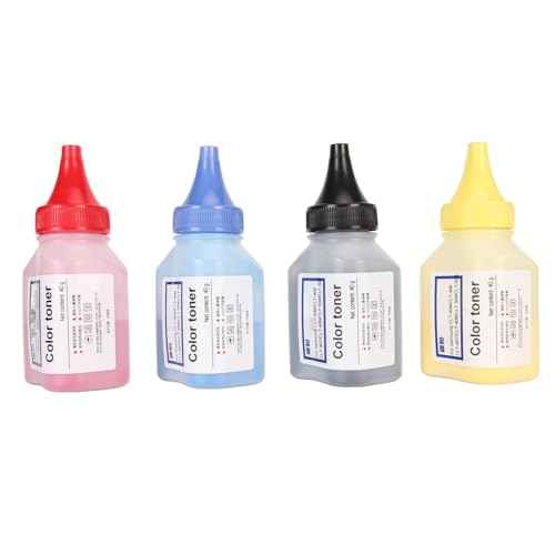 Toner Refill Kit, 4-Pack Color Cartridge Set with Chips, Compatible with 215A 215X Printer Series, High Yield 2300 Pages, PVC PCB Material