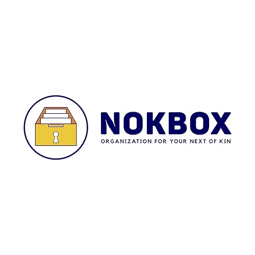 The Nokbox Lite ? DIY Estate Planning Organizer & Emergency Kit | Home & Office Organization, Document Organizer for Families, Legacy Planning, Next of Kin, Paper Clutter Solution