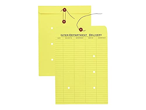 Quality Park Inter-Department Standard Envelope with Routing Table, 100 Pack