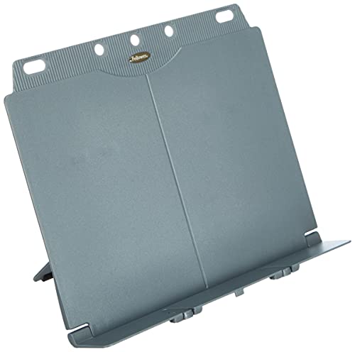 Fellowes Booklift Copyholder - Modern/Silver, Adjustable, Collapsible, for Textbooks & Manuals