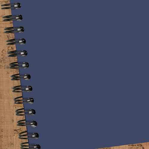 Cambridge Limited Business Notebook, Legal Ruled, 8-1/4" x 11", 80 Sheets, Soft Touch Flexible Cover, Wirebound, Blue (UN06062-20)