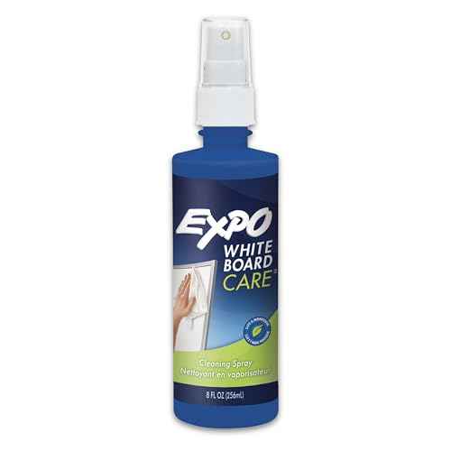 EXPO Dry Erase Whiteboard Cleaning Spray, 8oz - Calendar, Organization, Essential Supplies for Office, School, Classroom, Teachers