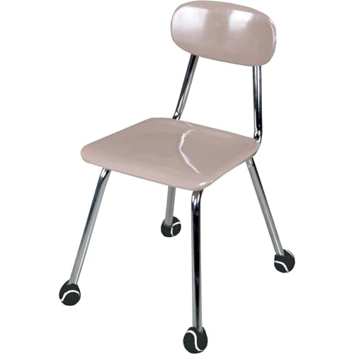 Really Good Stuff Quiet Chair Foot Covers - Black - Set of 24 - Floor Protectors - Reduce Noise and Prevent Scratches - Ideal for Classrooms