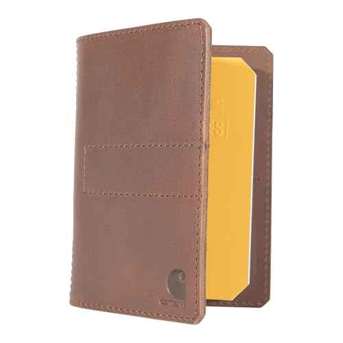 Carhartt Men's Craftsman Leather Wallets, Available in Multiple Styles and Colors