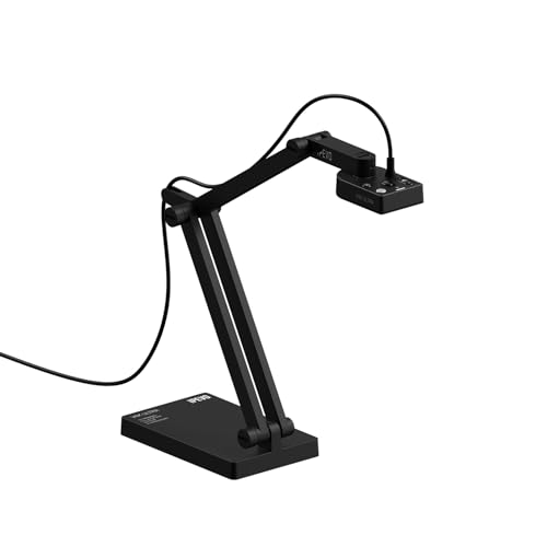 IPEVO V4K 13MP Ultra HD USB Document Camera for Teaching & Web Conferencing