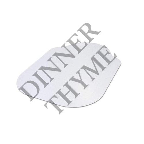 for Evolve Modern Shape 33 in. x 44 in. Clear Office Chair Mat with Lip for Low and Medium Pile Carpet