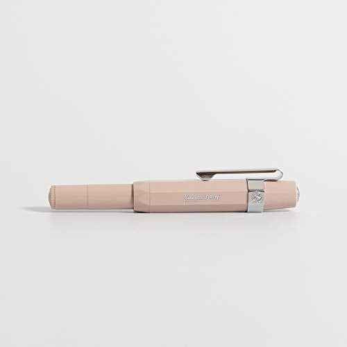 Kaweco Sport Skyline Fountain Pen Macchiato, Fine Nib Sport Octagonal Clip Chrome