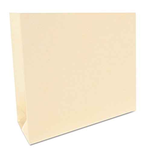 Smead File Jacket, Straight-Cut Tab, 1" Expansion, Letter Size, Manila, 50 per Box (75439)