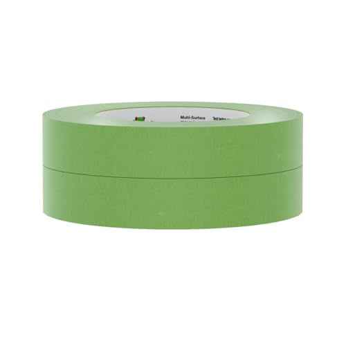 Frog Tape Multi-Surface Masking Tape for Painting 24mm x 55m, Decorators Tape, Painters Masking Tape for Indoor Painting & Decorating - Pack of 2