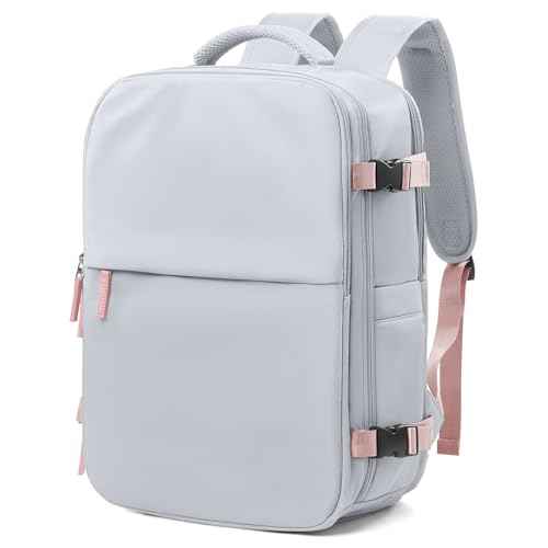 Vacuum Backpack With Pump Large Travel Laptop Backpacks For Women Men Carry On Backpack Vacpack Backpacks With Vacuum Compression Grey