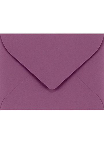 LUXPaper Mini Envelopes #17 Vintage Plum 80lb 500 Pack - Small Gift & Card Holders
