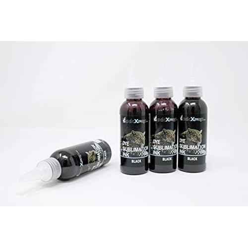INKXPRO 400ML Black Sublimation Ink Refill for Epson C88+ WF 7840 7820 7310 WF7720 7210 ET2720 ET4700 ET15000 ET2760 ET2750 Eco Tank Printers Heat Press Transfer on Mugs Plates Polyester Shirts etc