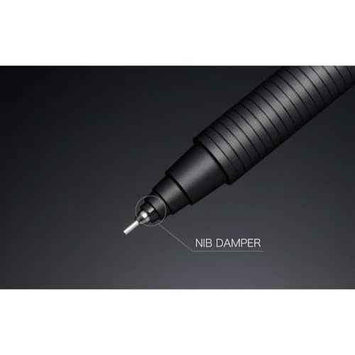 Uni Kuru Toga Metal Mechanical Pencil, Auto Lead Rotation, 0.5mm Fine Point, All-Metal Body, Silent Blue, M5KH1P.10