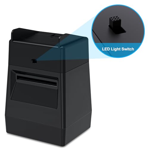 DigitConvert 35mm Slide Viewer with 2X Magnification & LED Light