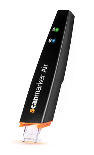 Scanmarker Air Reading Pen & Translator Pen - Black, Wireless OCR for Multilingual Text