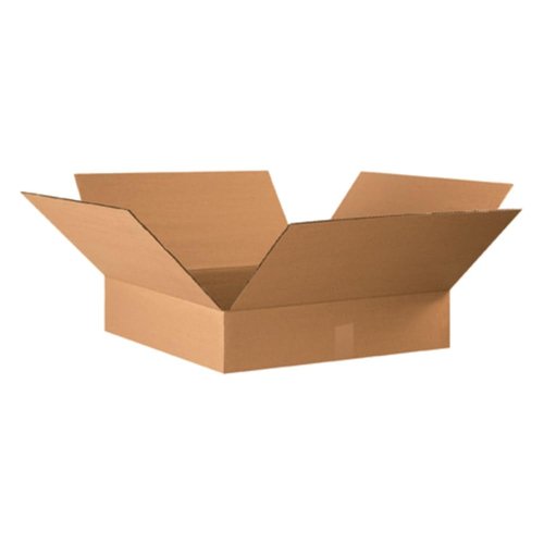 AVIDITI Shipping Boxes Flat 22"L x 22"W x 4"H (10-Pack) Corrugated Cardboard Box for Packing, Moving and Storage