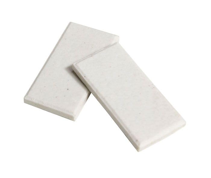 United Scientific White Streak Plates for Mineral Testing, Geology Lab Supplies